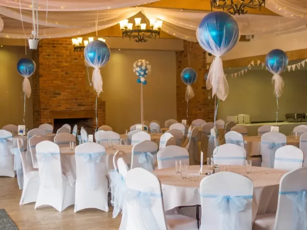 Corporate party decore